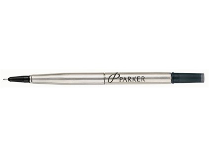 Náplň do rollera, 0,5 mm, F, veľkokapacitná, PARKER, "Royal", čierna