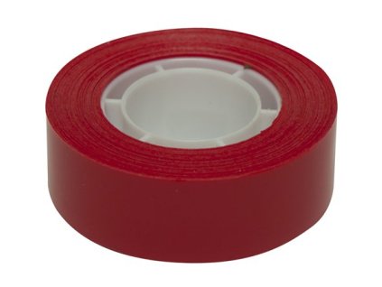 Lepiaca páska, 19 mm x 33 m, APLI, červená