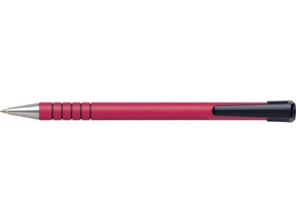 Guľôčkové pero, 0,7 mm, stláčací mechanizmus, PENAC "RB-085B", červené