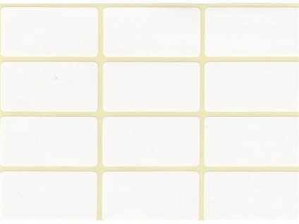 Etikety, 20x38 mm, 60 etikiet/bal
