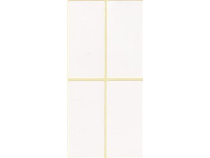 Etikety, 40x80 mm, 60 etikiet/bal