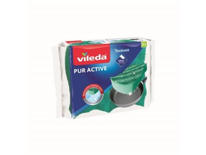 Špongia, 2 ks, VILEDA "Pur Active"