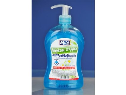 Tekuté mydlo, antibakteriálne, s dávkovačom, 500 ml