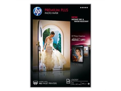 Foto papier CR672A, k atramentovým tlačiarňam, A4, 300 g, lesklý, HP