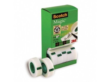 Lepiaca páska, 2 ks darček, 19 mm x 33 m, 3M SCOTCH "Magic tape"