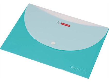 Obal na patent, A4, PP, s 2 vreckami, 200 mikrónov, PANTA PLAST, pastelovo zelená