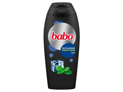 Sprchovací gél pre mužov,  400 ml, BABA, mentolový