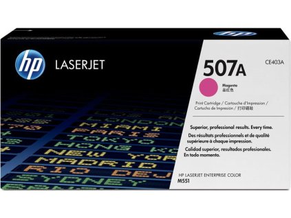 Laserjet M551 červený toner, 6K /507A/