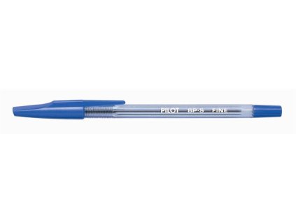 Guľôčkové pero, 0,27 mm, s vrchnákom PILOT "BP-S", modré