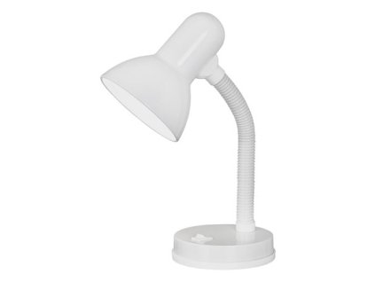 Stolová lampa, 40 W, "Basic", biela