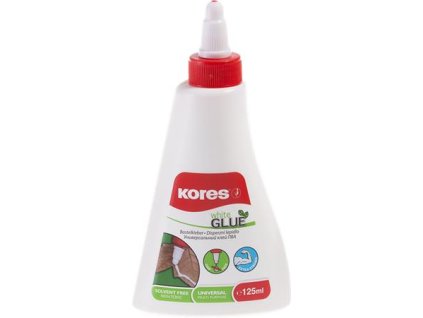 Hobby lepidlo, 125 ml, KORES "White Glue"