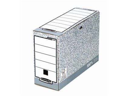 Archívny box, 100 mm, "BANKERS BOX® SYSTEM by FELLOWES®"
