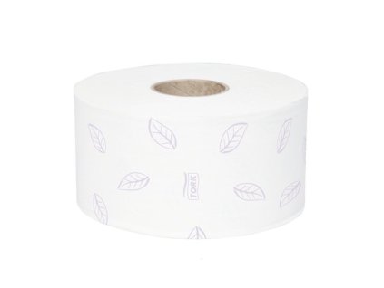 Toaletný papier, T2 systém, 3-vrstvový, priemer: 18,7 cm, Premium, TORK "Mini Jumbo", biela