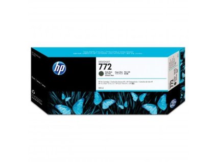 CN635A náplň k tlačiarni DesignJet Z5200, HP 772 matná čierna, 300 ml