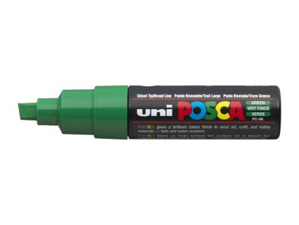 Dekoračný popisovač, 8 mm, UNI "Posca PC-8K", zelený