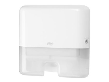 Zásobník na papierové utierky, Interfold ohyb, H2 systém,  Elevation, TORK "Xpress® Multifold Mini", biela