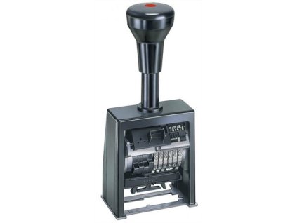 Automatická plastová číslovacia pečiatka, 6 znakov, REINER, "B6K", Block