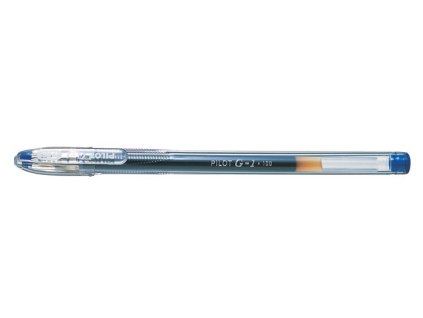 Gelové pero, PILOT "G-1", 0,32 mm, s vrchnákom, modré