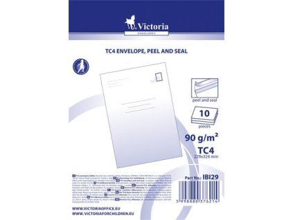 Obálky, TC4, silikónové, VICTORIA PAPER