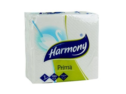 Servítky, 100 listov, "Harmony Prima Plus"