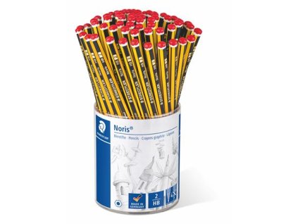 Grafitová ceruzka, displej, HB, šesťhranná, STAEDTLER "Noris"