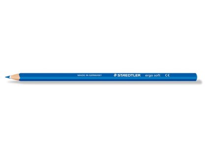 Farebná ceruzka, trojhranná, STAEDTLER "Ergo Soft 157", modrá