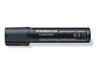 Permanentný popisovač, 2-12 mm, zrezaný hrot, STAEDTLER "Lumocolor 388", čierny