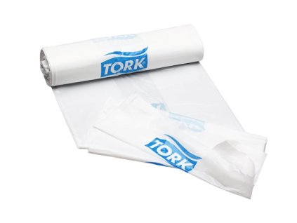 Vrecia do odpadkového koša, 20 l, B2 systém, TORK, biela