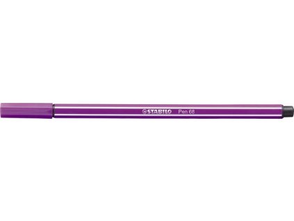 Popisovač, 1 mm, STABILO "Pen 68", fialový