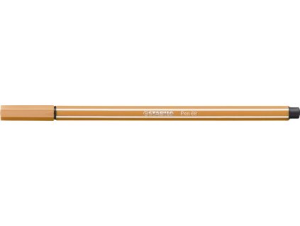 Popisovač, 1 mm, STABILO "Pen 68", tmavookrový