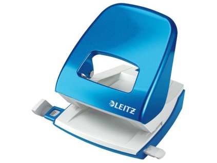 Dierovačka, dvojdierová, 30 listov, LEITZ "Nexxt Wow", modrá