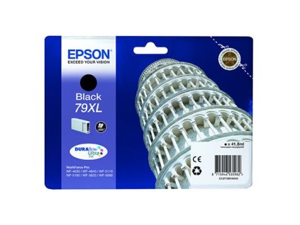 T79014010 náplň do tlačiarne WorkForce Pro WF-5620DWF, EPSON, čierna, 41,8ml