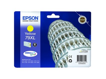 T79044010 náplň do tlačiarne WorkForce Pro WF-5620DWF, EPSON, žltá, 17,1ml