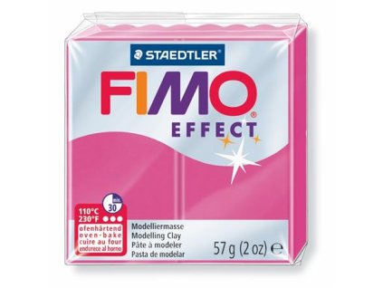 Modelovacia hmota, 57 g, polymérová, FIMO "Effect", ružový kremeň