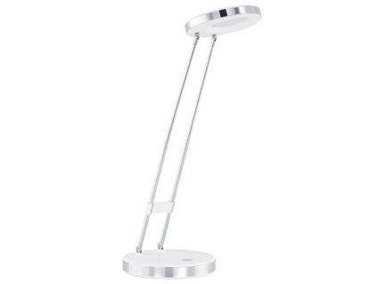 Stolová lampa, LED 3W, "Gexo", biela, chróm