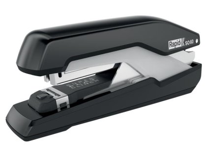 Zošívačka, 60 listov, RAPID "Supreme SuperFlatClinch S060c", čierna