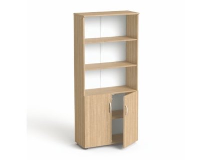 Skriňa, kombinovaná, policová, MAYAH "Freedom SV-04", jaseň