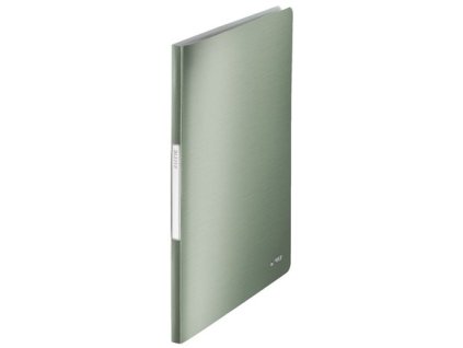Harmoniková doska, 40 vreciek, A4, LEITZ "Style", olivovo zelená