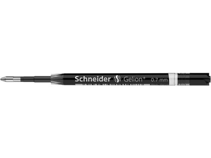 Náplň do gélových pier, 0,4 mm, SCHNEIDER "Gelion +", čierna
