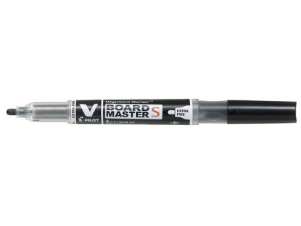 Popisovač na tabule, 1,3 mm, EF, kužeľový hrot, PILOT "V Board Master", čierna