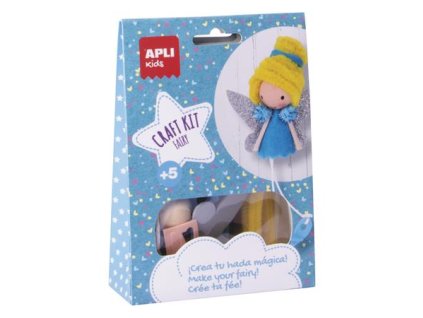 Sada na tvorbu bábiky, APLI Kids "Craft Kit", víla