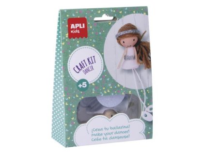 Sada na tvorbu bábiky, APLI Kids "Craft Kit", balerína