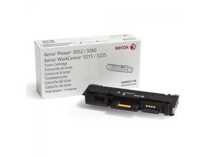 106R02778 toner k tlačiarňam WorkCentre 3225, 3215, XEROX čierny, 3k