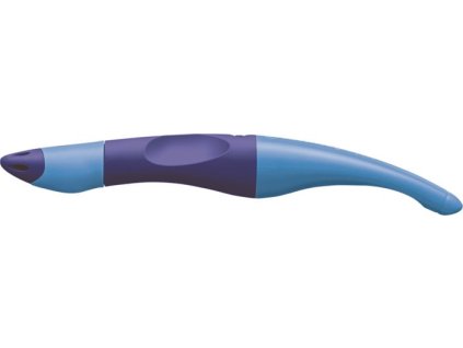 Roller, 0,5 mm, pre pravákov, modré telo pera, STABILO "EasyOriginal Start", modrý