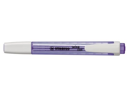 Zvýrazňovač, 1-4 mm, STABILO "Swing Cool", levandulový