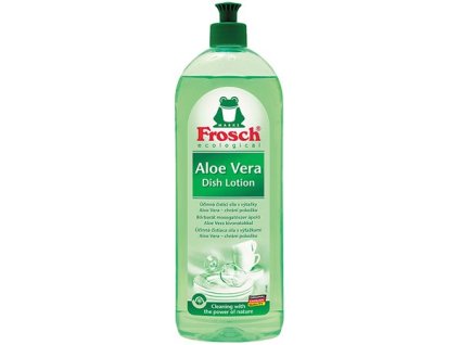Čistiaci prostriedok na umývanie riadu, 750 ml, FROSCH, aloe vera