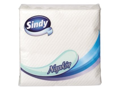 Servítky, 45 listov, "Sindy", biele