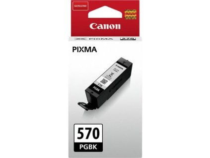 PGI-570B náplň pre tlačiarne Pixma MG5750, 6850, 7750, CANON čierna, 15 ml