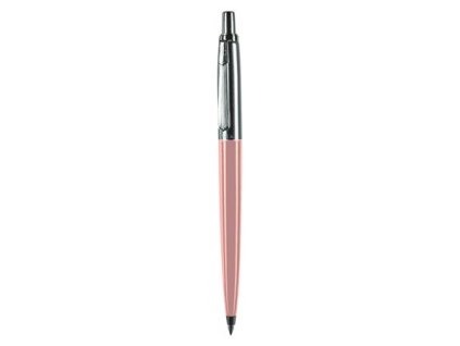 Guľôčkové pero, 0,8 mm, stláčací mechanizmus, pastelové ružové telo pera, PAX, modrá