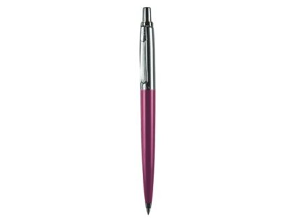Guľôčkové pero, 0,8 mm, stláčací mechanizmus, farba tela pera magenta, PAX, modrá